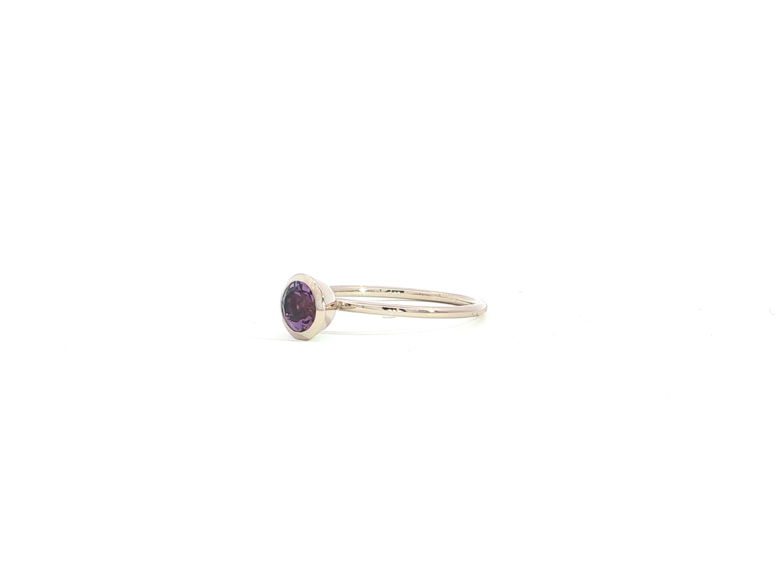 Sola · Amethyst · 750er Palladium-Weißgold