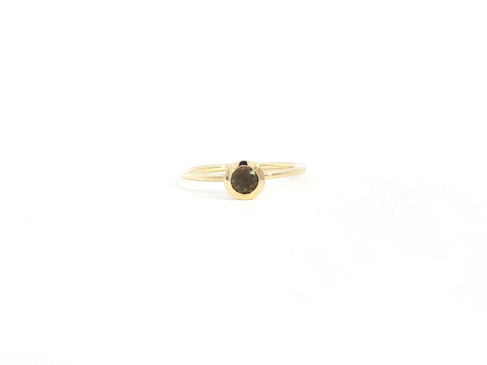 Sola · Rauchquarz · 750er Gelbgold