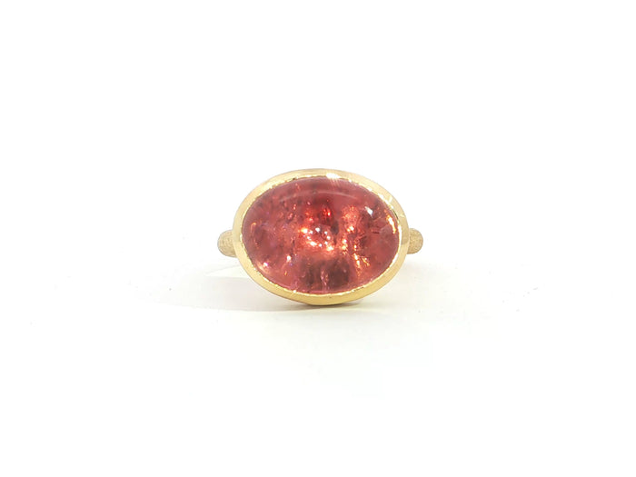 Vivace · Ring · Rosa Turmalin · 750er Gelbgold
