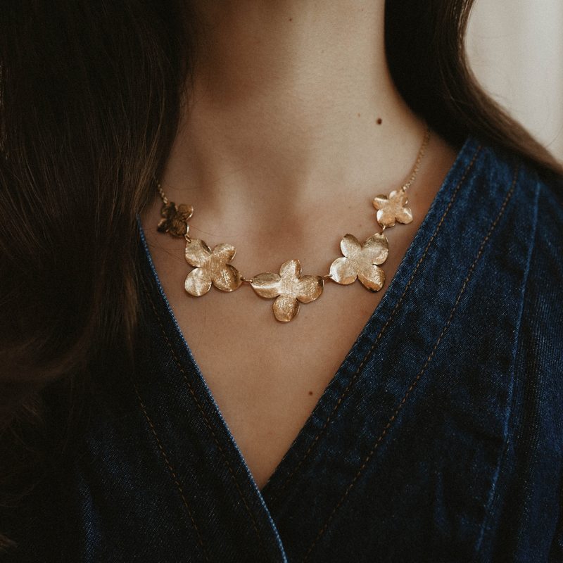 Blüten-Collier