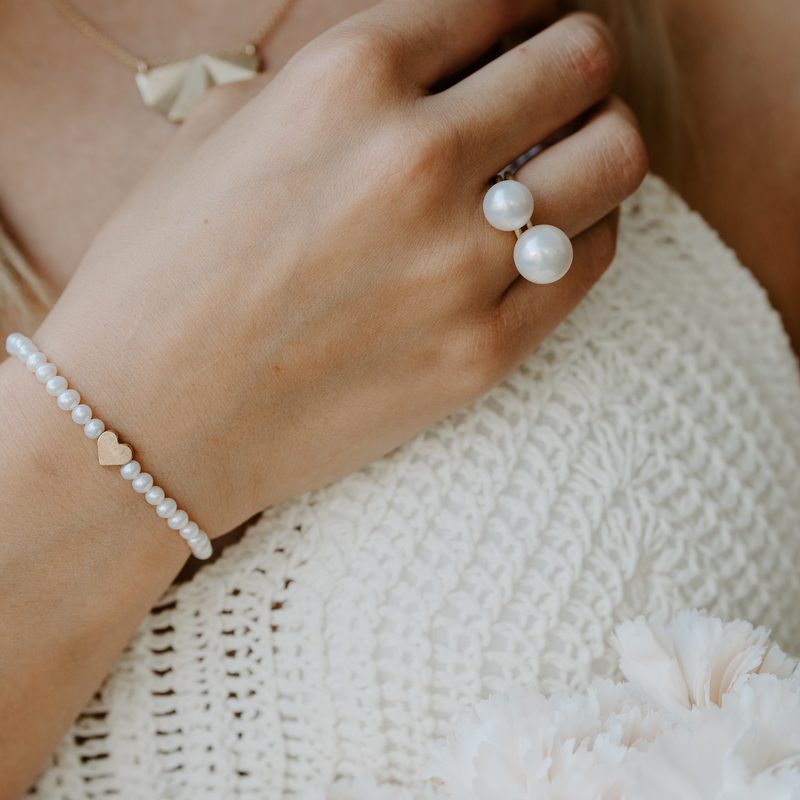Perlring & Armband
