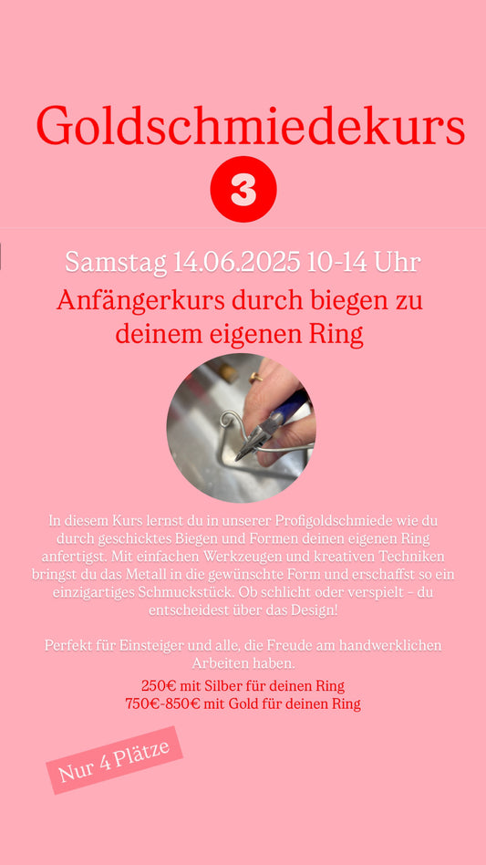 Anfängerkurs: "Durch Biegen zu deinem eigenen Ring"