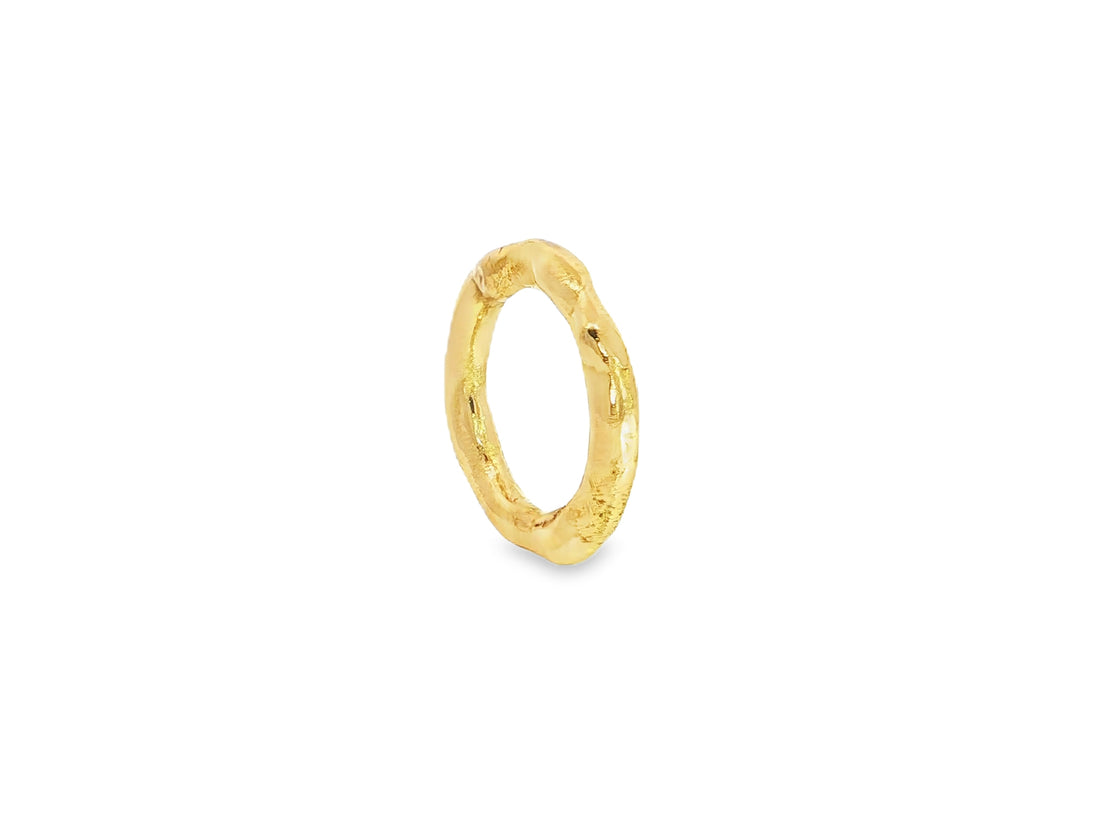 Ring aus 18kt Gelbgold – organisches Unikat