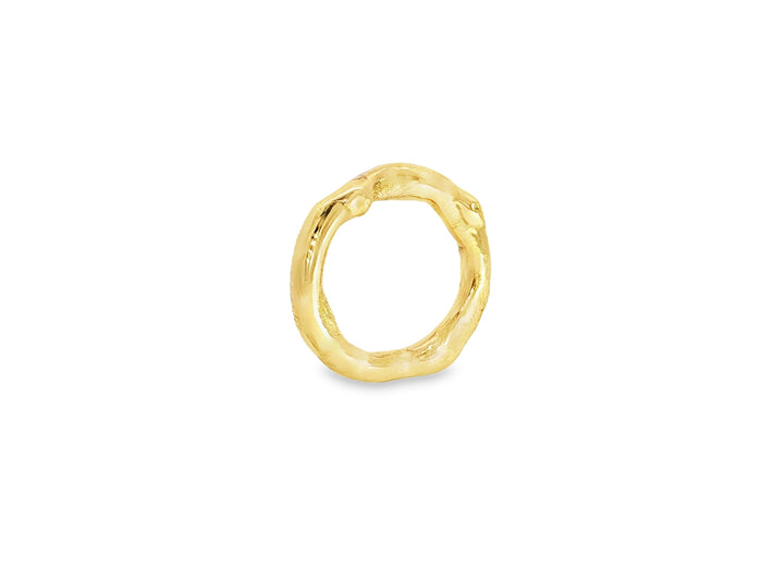 Ring aus 18kt Gelbgold – organisches Unikat