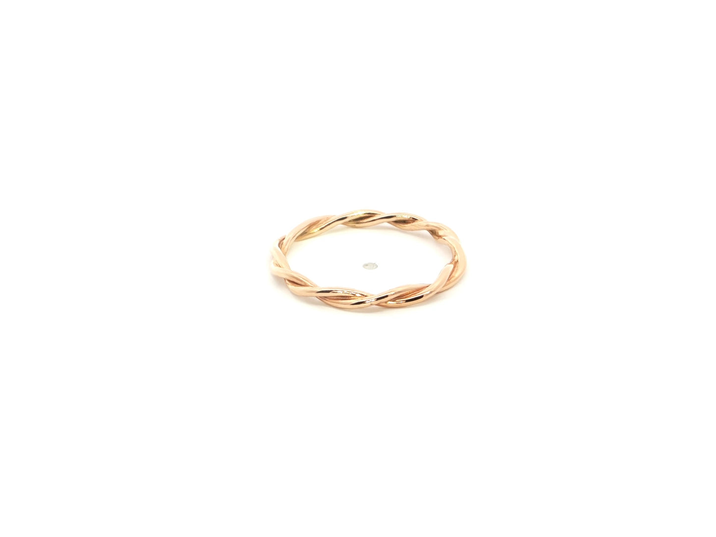 Kordelring aus 18kt Rotgold