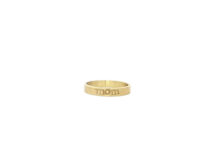Mom Ring – 14kt Gelbgold