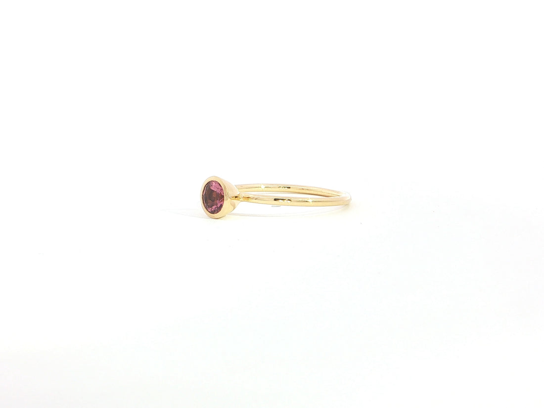 Sola · Rosa Turmalin · 750er Gelbgold