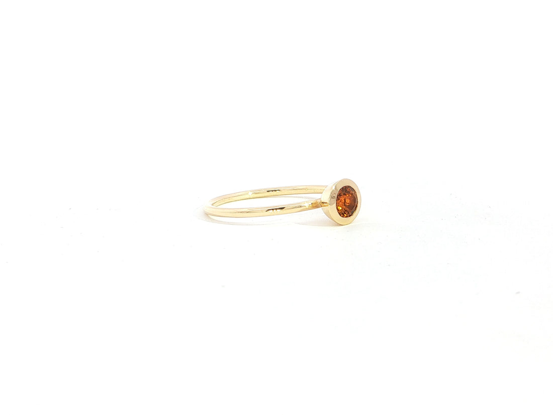 Sola · Madeira-Citrin · 750er Gelbgold
