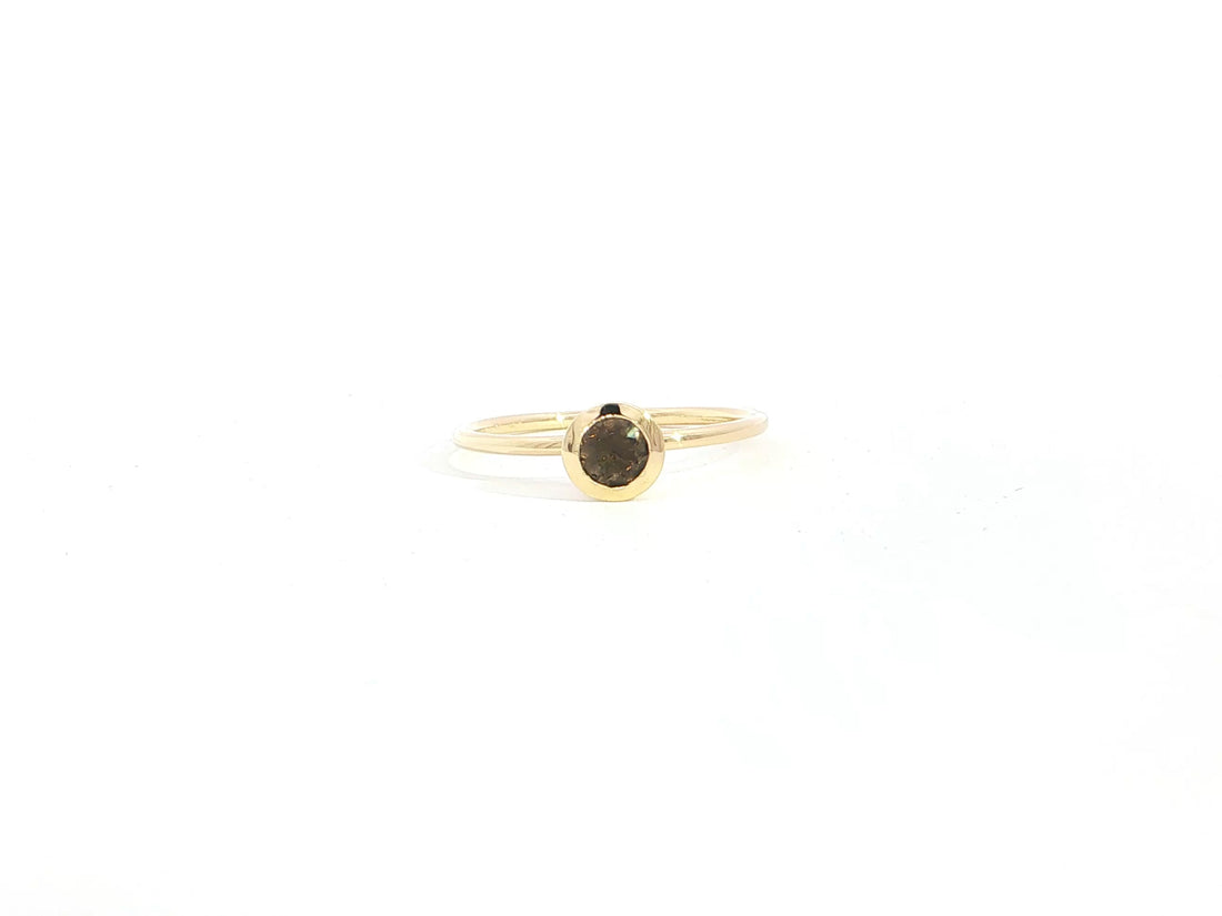 Sola · Rauchquarz · 750er Gelbgold