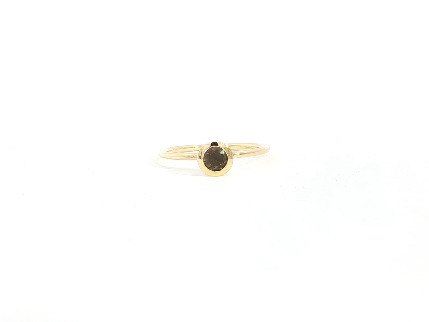Sola · Rauchquarz · 750er Gelbgold