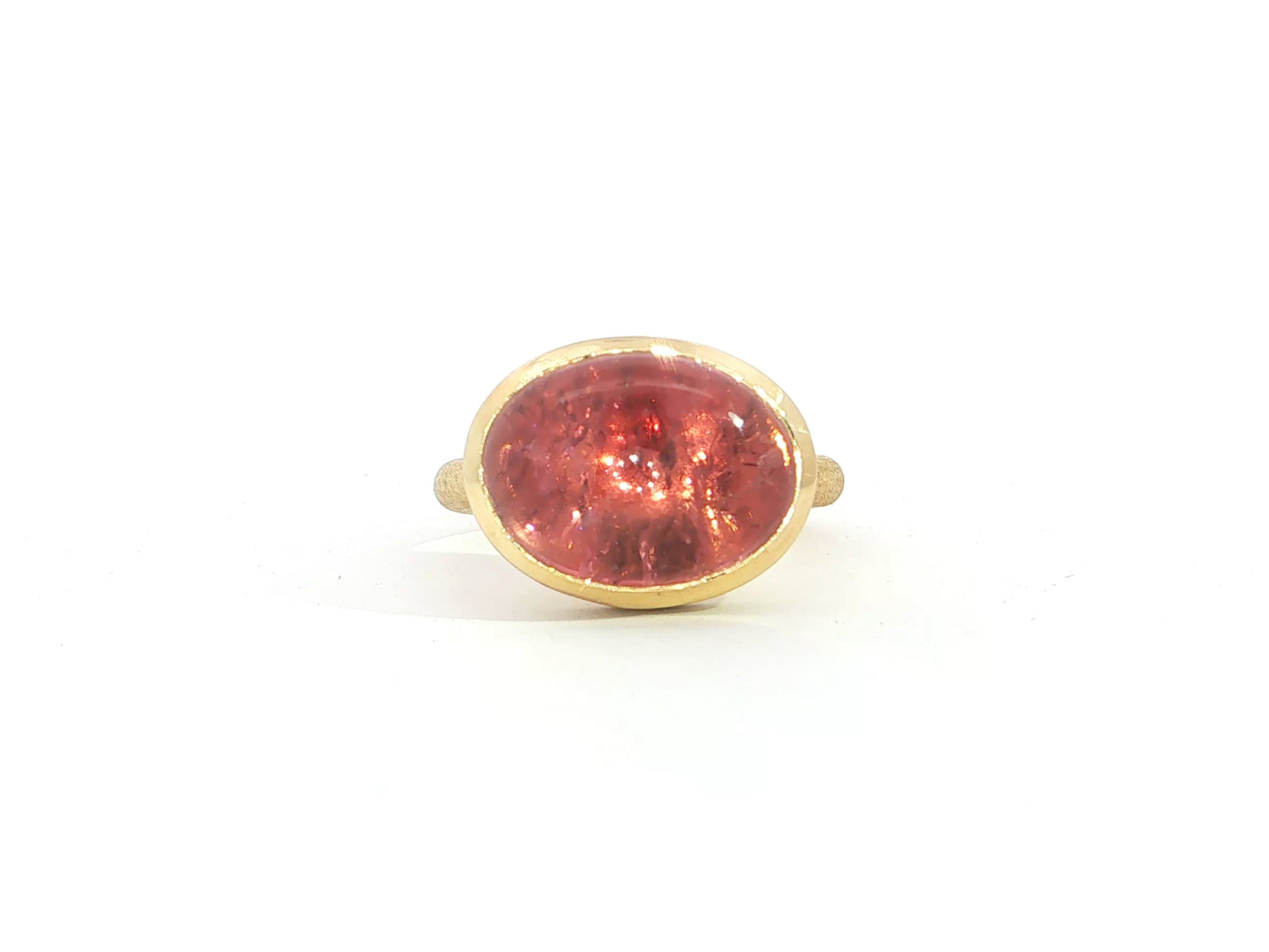 Vivace · Ring · Rosa Turmalin · 750er Gelbgold