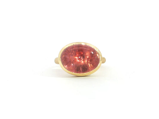 Vivace · Ring · Rosa Turmalin · 750er Gelbgold
