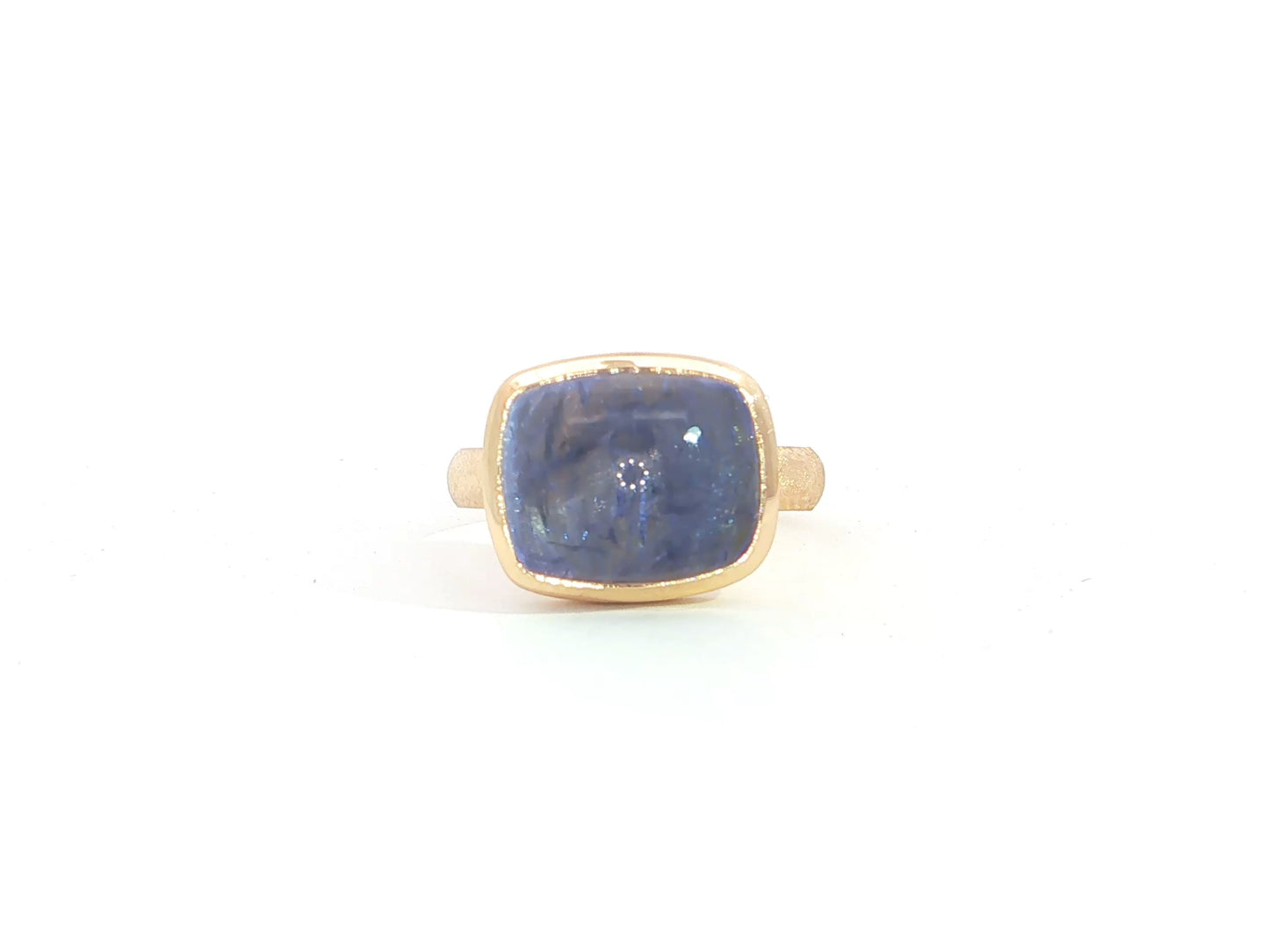 Unikatring - Tansanit · 750er zartes Roségold