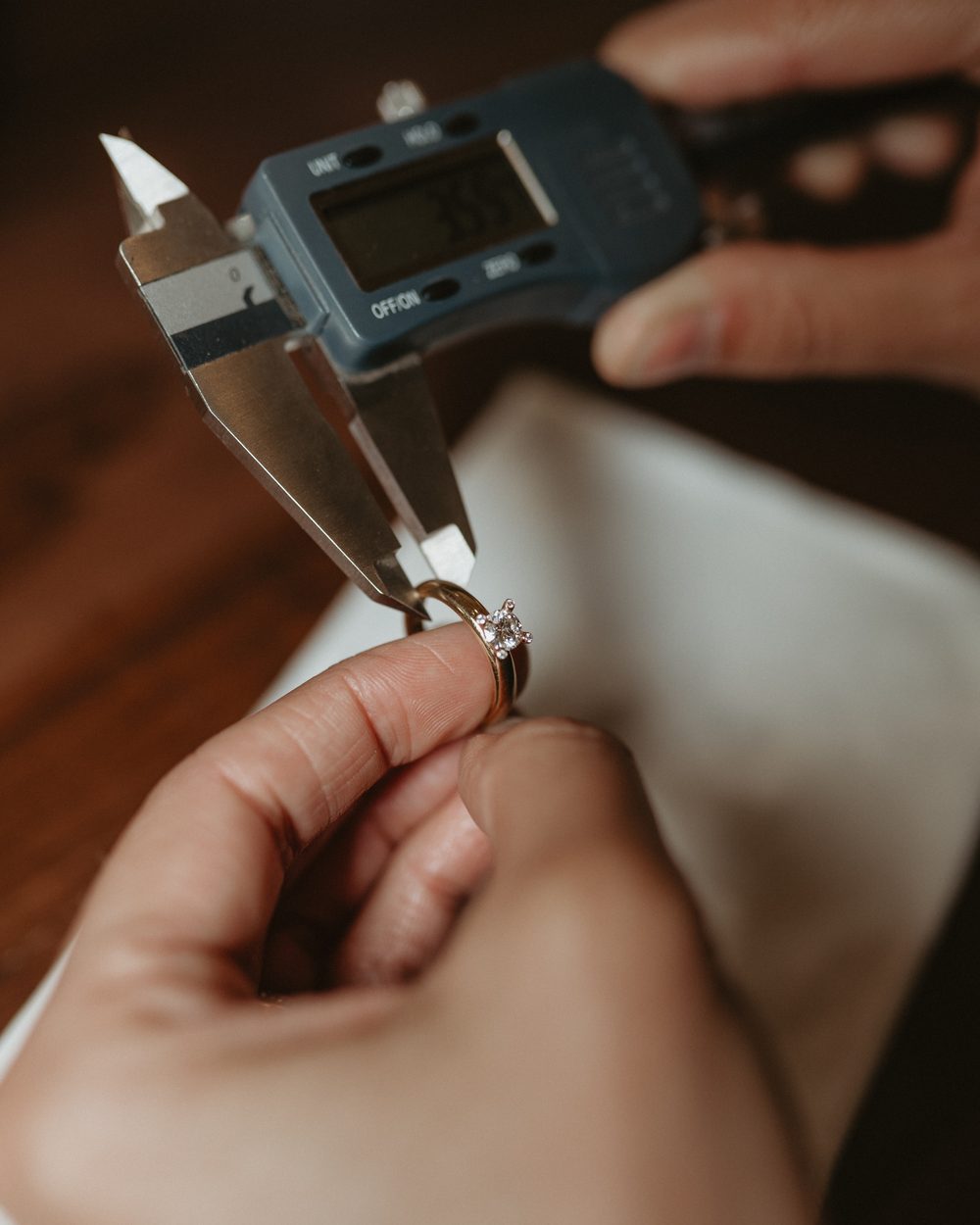 Die Ringgröße? Verrät unser digitales Tool.